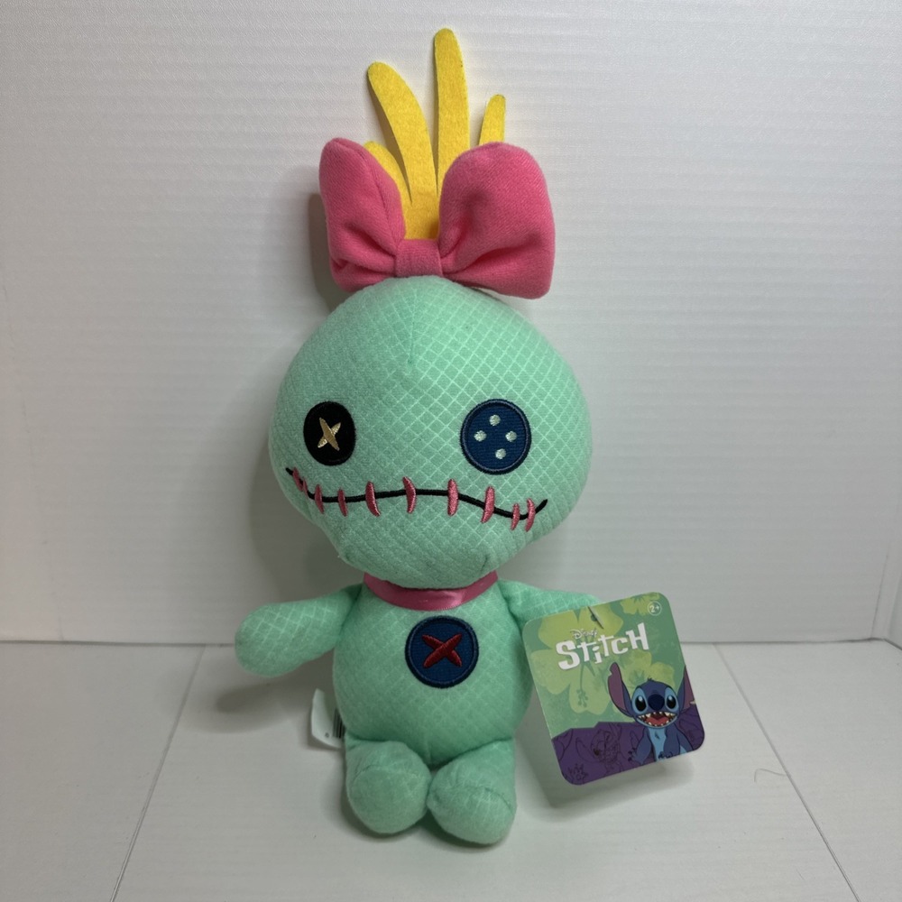 8" SCRUMP Lilo & Stitch Character Stuffed Plush Toy Disney Animated Cartoon